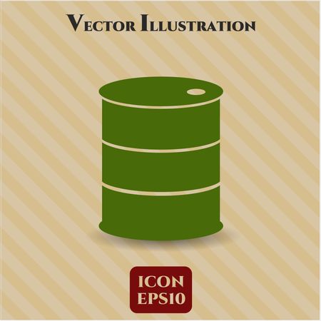 Barrel vector icon