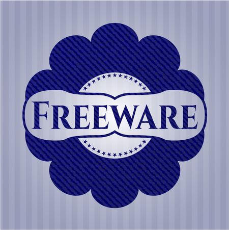 Freeware with denim texture