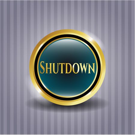 Shutdown shiny emblem