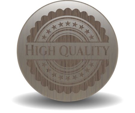 High Quality retro wooden emblem