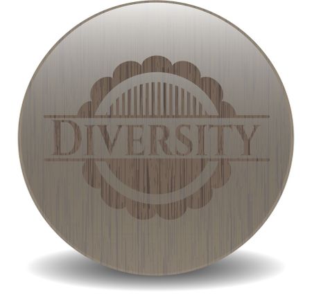 Diversity wooden emblem