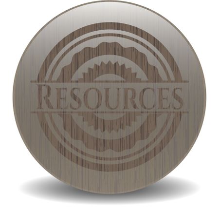 Resources retro wood emblem