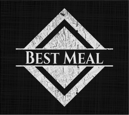 Best Meal chalkboard emblem