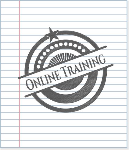 Online Training draw (pencil strokes)