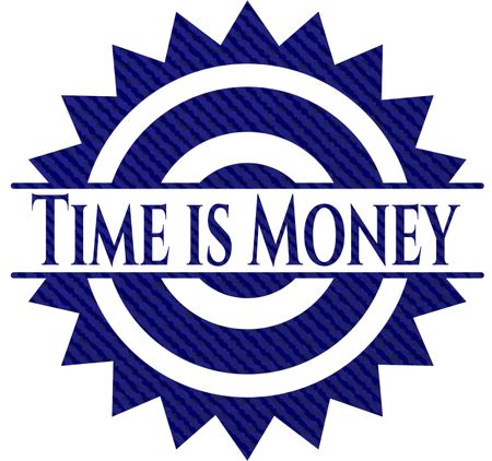 Time is Money jean background