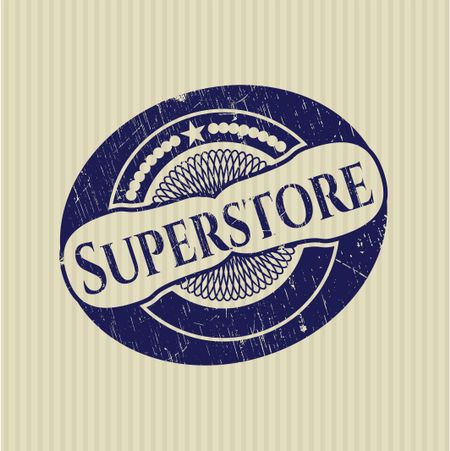 Superstore with rubber seal texture