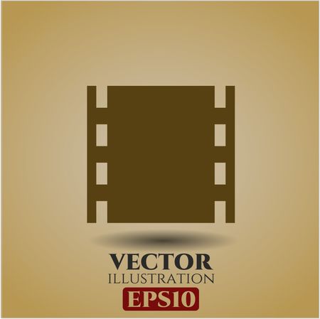 film icon vector symbol flat eps jpg app web concept website
