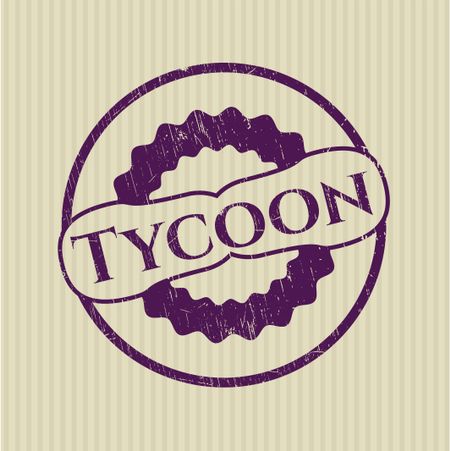 Tycoon rubber grunge texture seal
