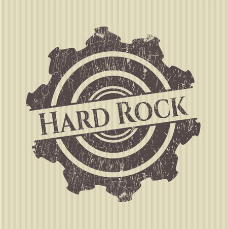 Hard Rock rubber seal