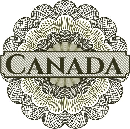 Canada rosette