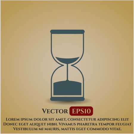 Sand Clock vector icon