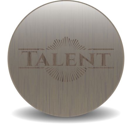 Talent wooden signboards