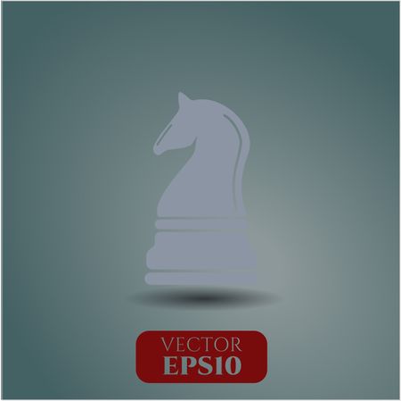 Chess knight icon