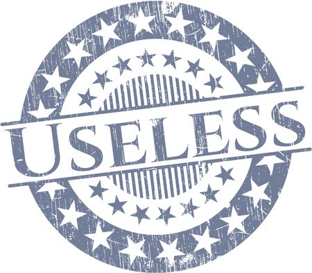 Useless rubber grunge seal