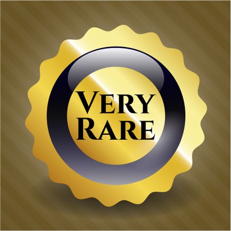 Very Rare gold emblem