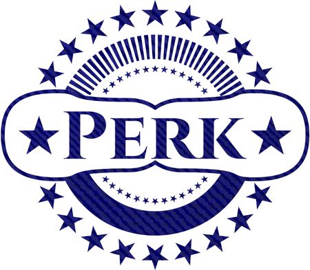 Perk denim background