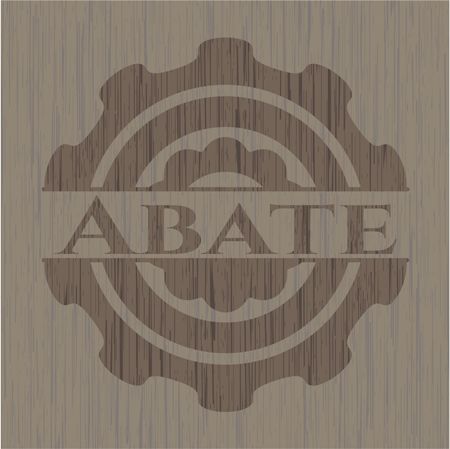 Abate wood emblem