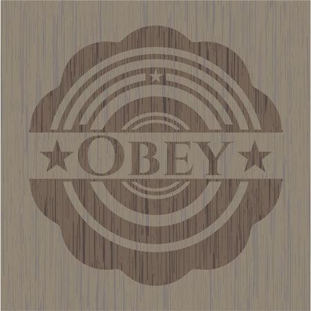 Obey wood emblem