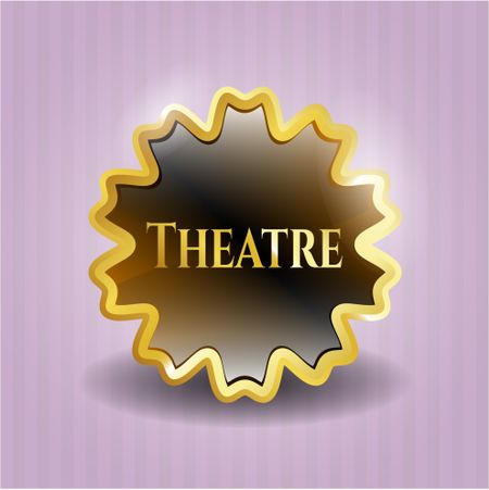 Theatre gold emblem