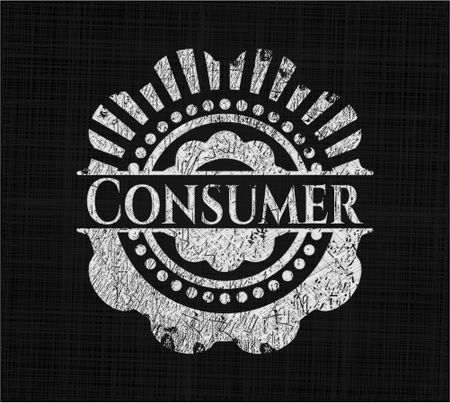 Consumer chalkboard emblem