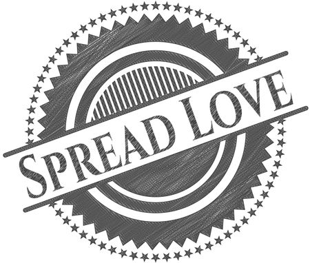 Spread Love draw (pencil strokes)