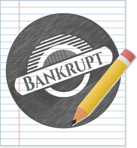 Bankrupt penciled