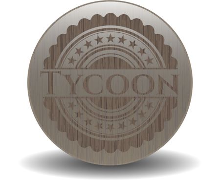 Tycoon vintage wood emblem