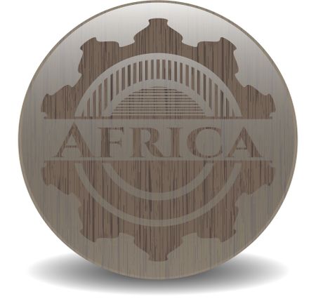 Africa wood signboards