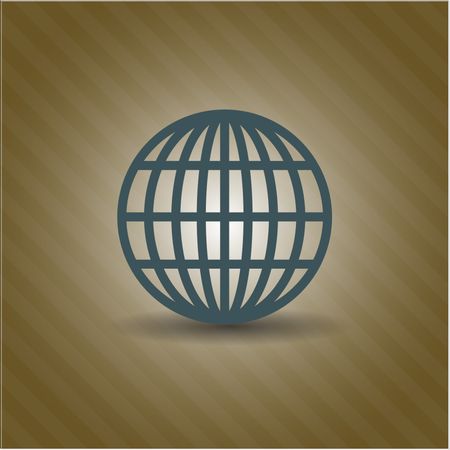 globe website icon vector symbol flat eps jpg app