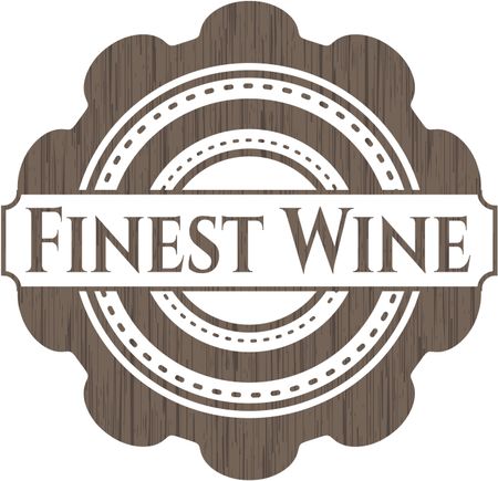 Finest Wine wooden signboards