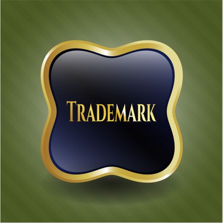 Trademark gold badge