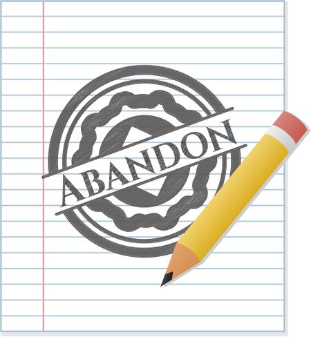 Abandon draw (pencil strokes)