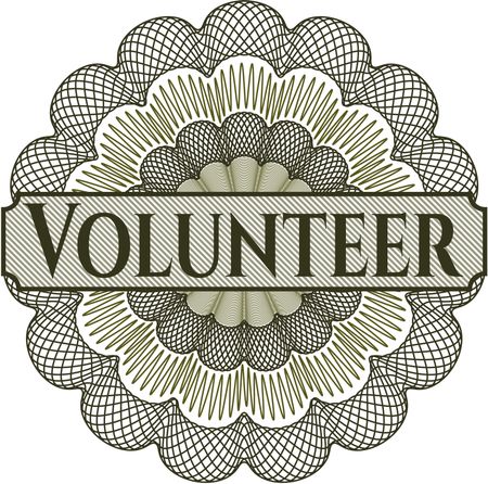 Volunteer rosette