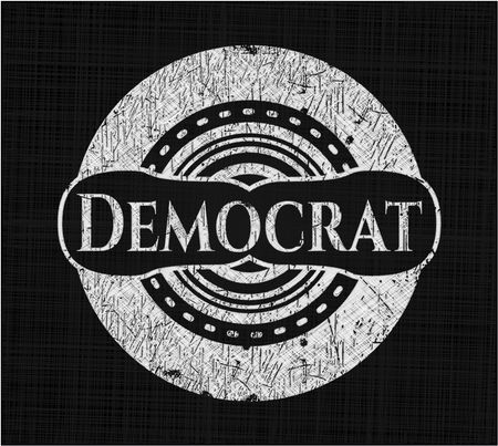 Democrat chalk emblem