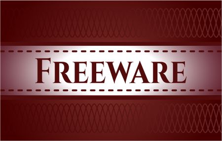 Freeware banner or card