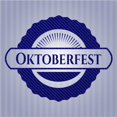 Oktoberfest with jean texture