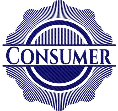 Consumer denim background
