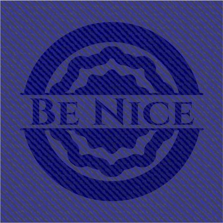 Be Nice with jean texture