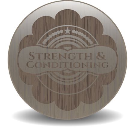Strength and Conditioning wood signboards