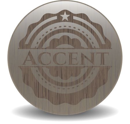 Accent wood signboards