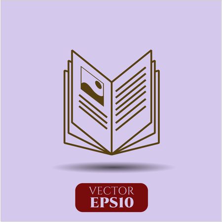 Book vector icon