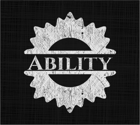 Ability chalk emblem