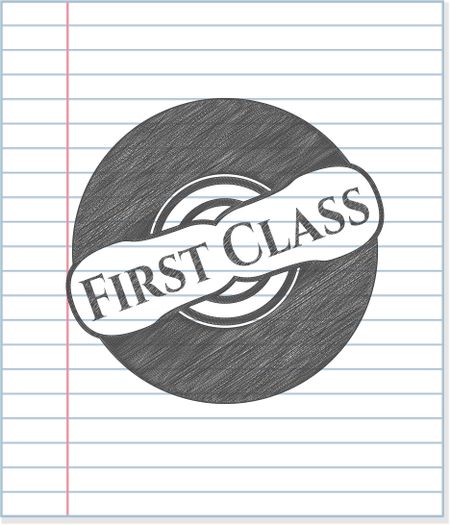 First Class pencil effect