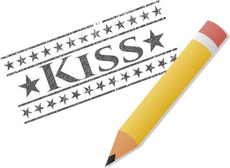 kiss-penciled-431082910 Kiss penciled