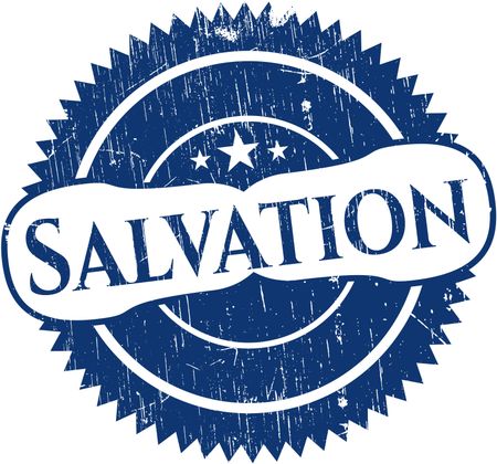 Salvation rubber grunge texture seal