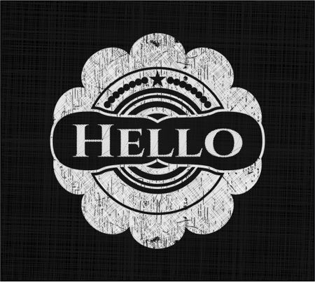 Hello on blackboard