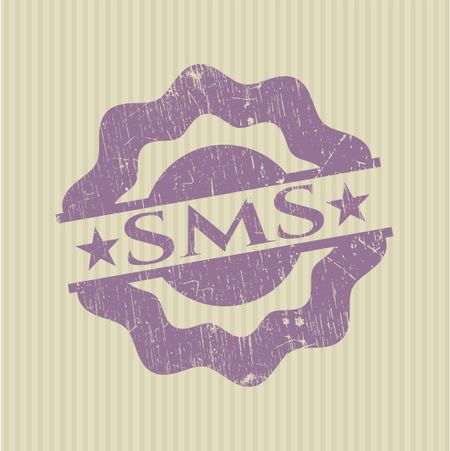 SMS rubber texture