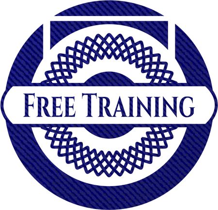 Free Training with jean texture