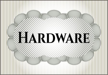 Hardware card, colorful, nice design