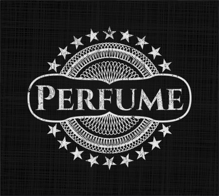 Perfume chalk emblem